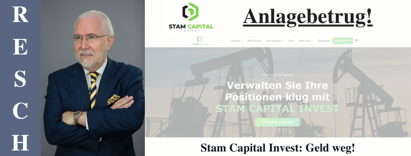 Mehr dazu hier: bit.ly/StamCapital_In…
Stam Capital Invest – #BaFin warnte mehrfach vor dem Betreiber
Wer steckt dahinter?
#CFD #Forex #Fake #Betrug #Anlegeranwalt #OnlineHilfe #Berlin #EU #Deutsch #Englisch