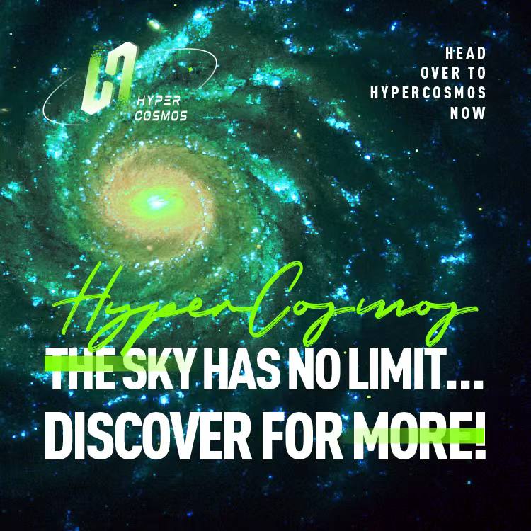 Expand your horizons and experience the universe like never before with HyperCosmos. 🌟

Explore more: 🪐 hypercosmos.net #HyperCosmos #metaverse #blockchain #crypto #nft #defi