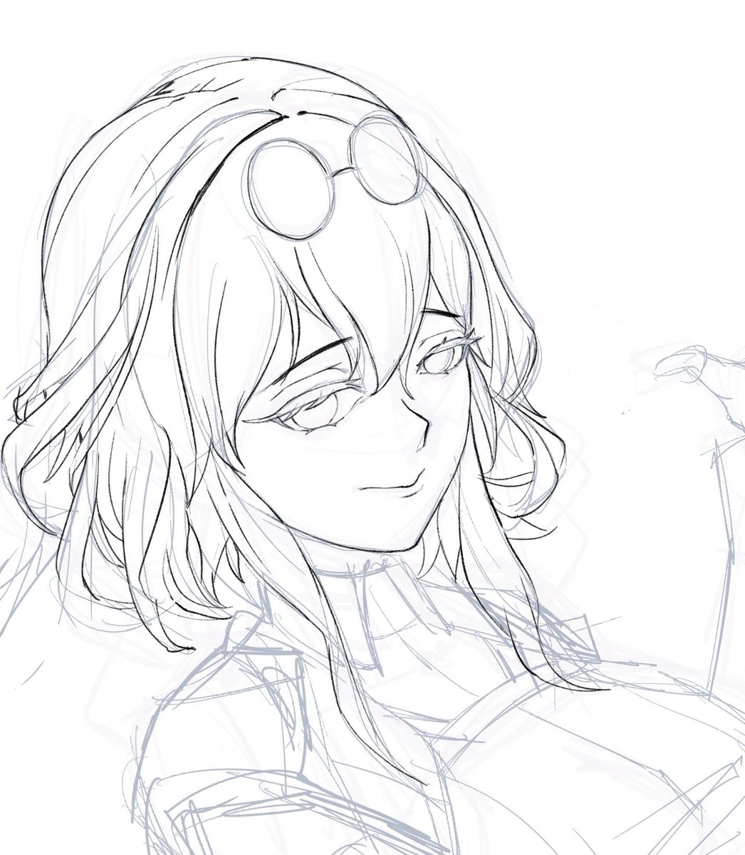 Chiisaimonart's tweet photo. Kafka fan art in process :)) gonna try my best on this 🔥🔥
#chiisaimon #WIP #kafka #honkaistarrail https://t.co/c6RW3J7fOy
