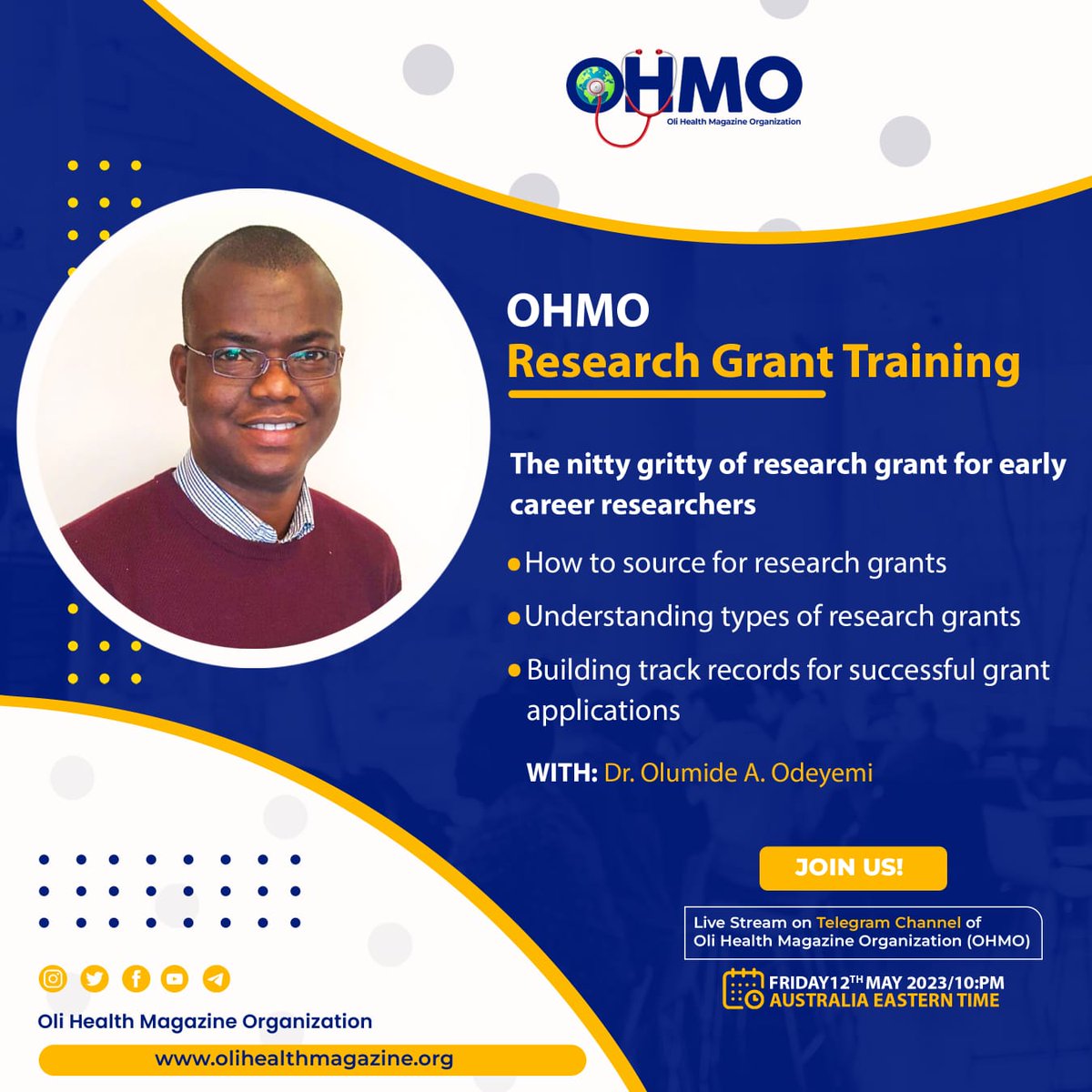 Deus_Wabonny's tweet photo. Research grant Training at Oli Health Magazine Organization #OHMO let's catch up on 12th May, 2022/10pm EAT on telegram channel livestream
https://t.co/2joGjzuQUn
Thanks to you @Uwolivier14 for the opportunity to enlighten aspect of grant writing https://t.co/oGyzqyzGys