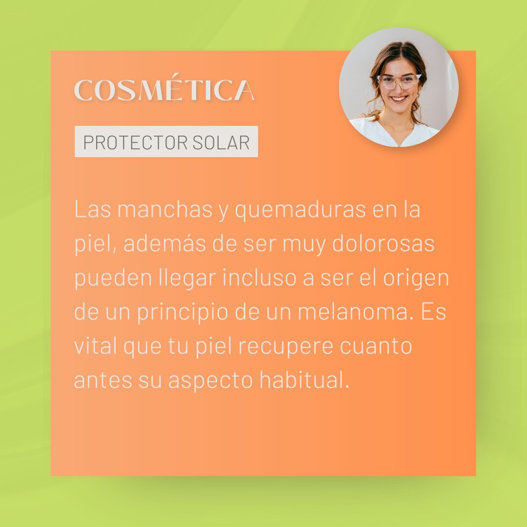 TuCruzVerde's tweet photo. Las manchas y quemaduras en la #piel, además de ser muy dolorosas pueden llegar incluso a ser el origen de un principio de un melanoma. Es vital que tu piel recupere cuanto antes su aspecto habitual. ¿Sabes cómo? 👉 https://t.co/13jnUcEJRA #skincare https://t.co/pfdeUfi6Aa