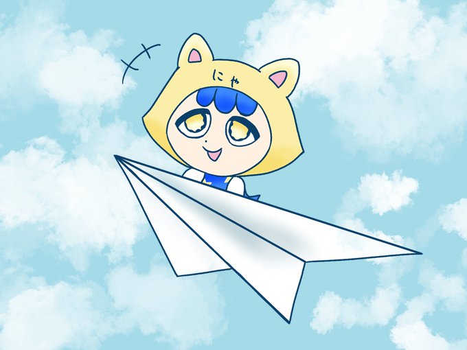 「青髪 紙飛行機」のTwitter画像/イラスト(新着)