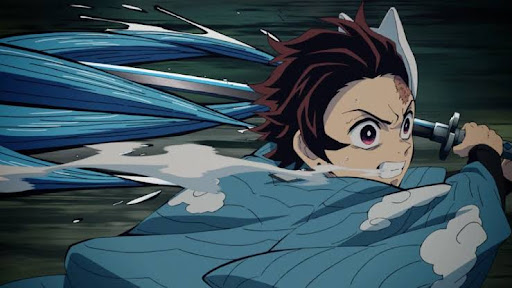 Anime's tweet photo. What’s your favorite anime fighting scenes?🤺 Let us know in the comments 👇

[Demon Slayer] https://t.co/owrVpRUzoW