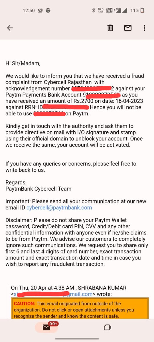 SHRABAN37663426's tweet image. It's been 1month ....No one replying for my problem...worst ever payment bank I ever seen ...i dnt even done any  fraud transaction still showing this and my money got stuck in it..#paytmcare #boycottpaytm