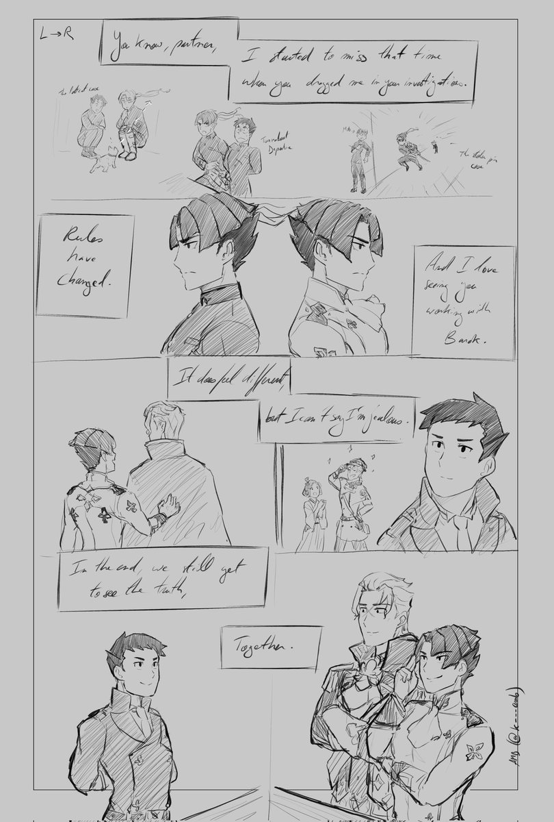 // TGAA2 SPOILERS / DGS2 SPOILERS
#baroasoryuuweek2023

Day 6 | Truth, Investigation

I wanted to write about Ryunosuke's feelings over Kazuma getting closer to Barok