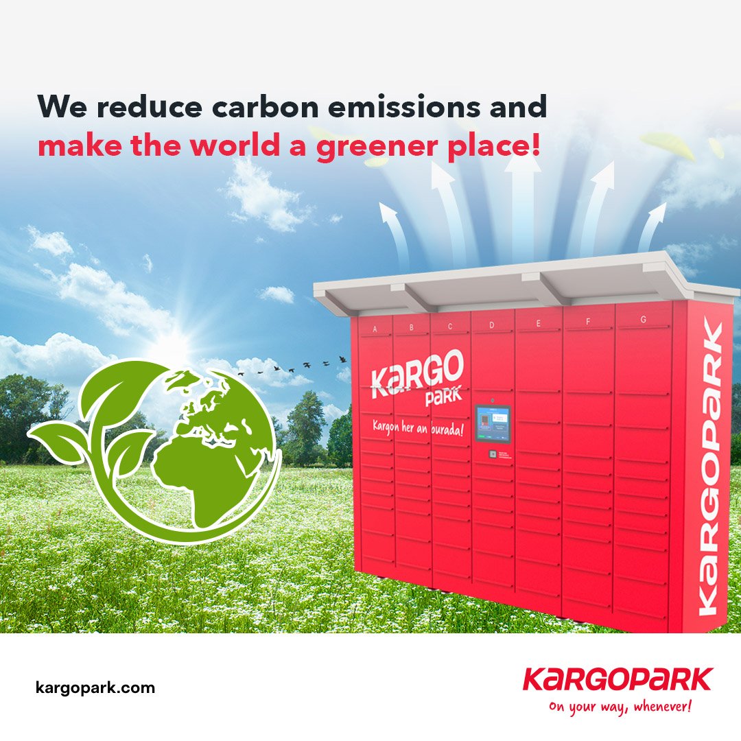 kargopark1's tweet photo. 🌳At our company, we're all about making the world a greener place. 🌍 And one of the ways we're doing that is by reducing carbon emissions through our smart lockers! 🚀 https://t.co/TThvYoSXqi