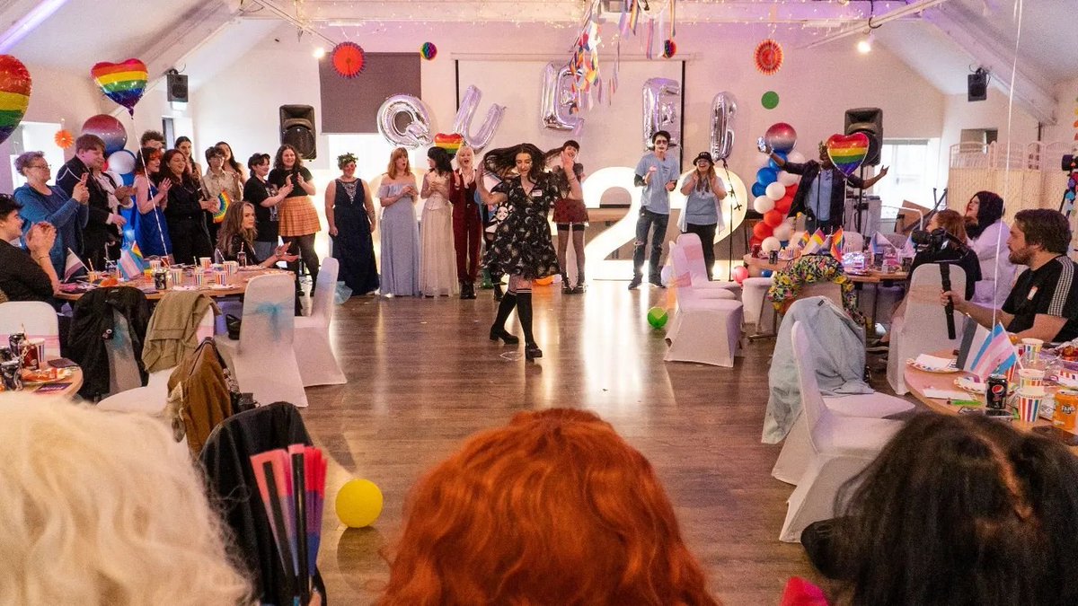 TakeOverFestNE's tweet photo. 🤔What to expect this year? 🏳️🌈QUEER PROM 2023🏳️🌈
#TOF23 #TakeoverFestival #Takeover23
📸 @Wycombe89 https://t.co/VrcpB9NKas