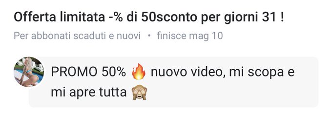 PROMO 50% 🔥 solo per oggi e domani   https://t.co/0gah1MXa8t https://t.co/oUQFZ5UAXI<a href="/tag/sex"class="tags"><span>#sex</span></a><a href="/tag/blonde"class="tags"><span>#blonde</span></a><a href="/tag/3some"class="tags"><span>#3some</span></a><a href="/tag/idraulico"class="tags"><span>#idraulico</span></a>
