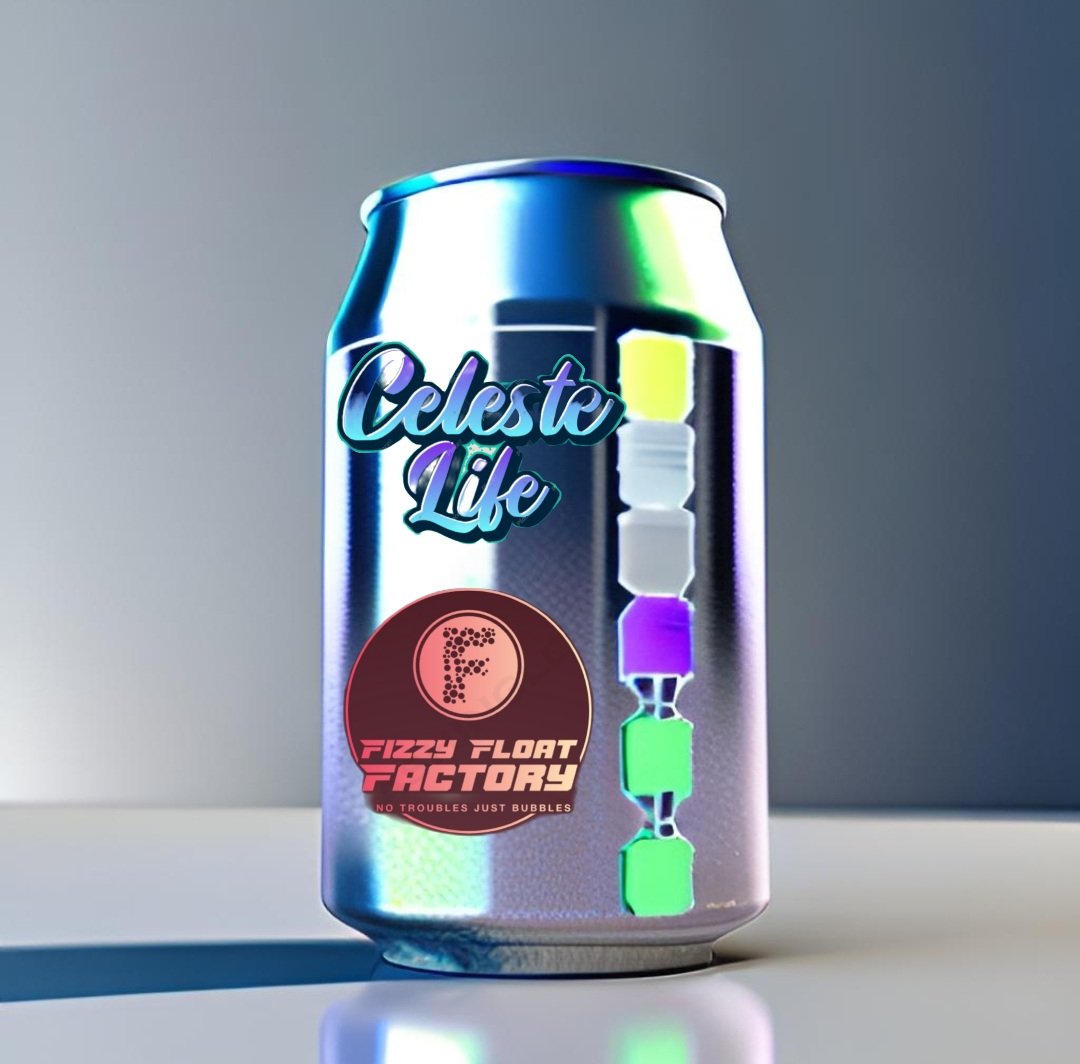 FizzyFloatFact's tweet photo. GM @metropolisworld. Introducing the first programmable soda "Celeste Life '. You decide the Flavour, bubble size and Fizzical FX it has on you through the simple menu buttons on the side of the can. Recycle at one of our collection pods throughout #celeste to earn #softclay https://t.co/8aHSzYkRz6
