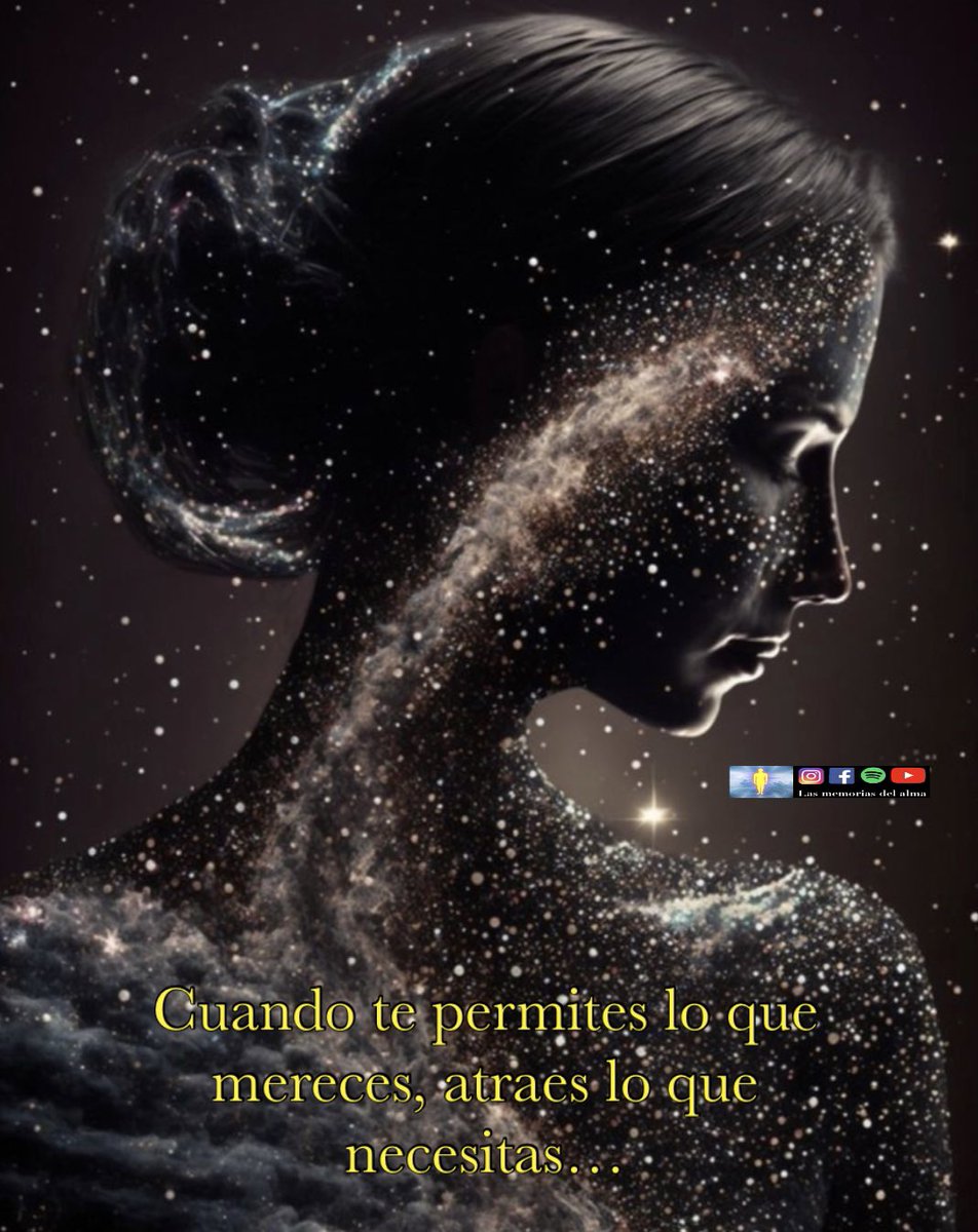 MemoriasAlma's tweet photo. Mi alma saluda a tu alma 🙏💖✨
.
.
.
.
.
.
#MemoriasDelAlma #despertardelaconciencia #mensajesangelicales #cuantica #maestrosascendidos #lafuente #despertarconciencia #conexiónespiritual #sanacionespiritual #serinterior #almasgemeas #sincronicidad #yosuperior https://t.co/BINlOBjrWl
