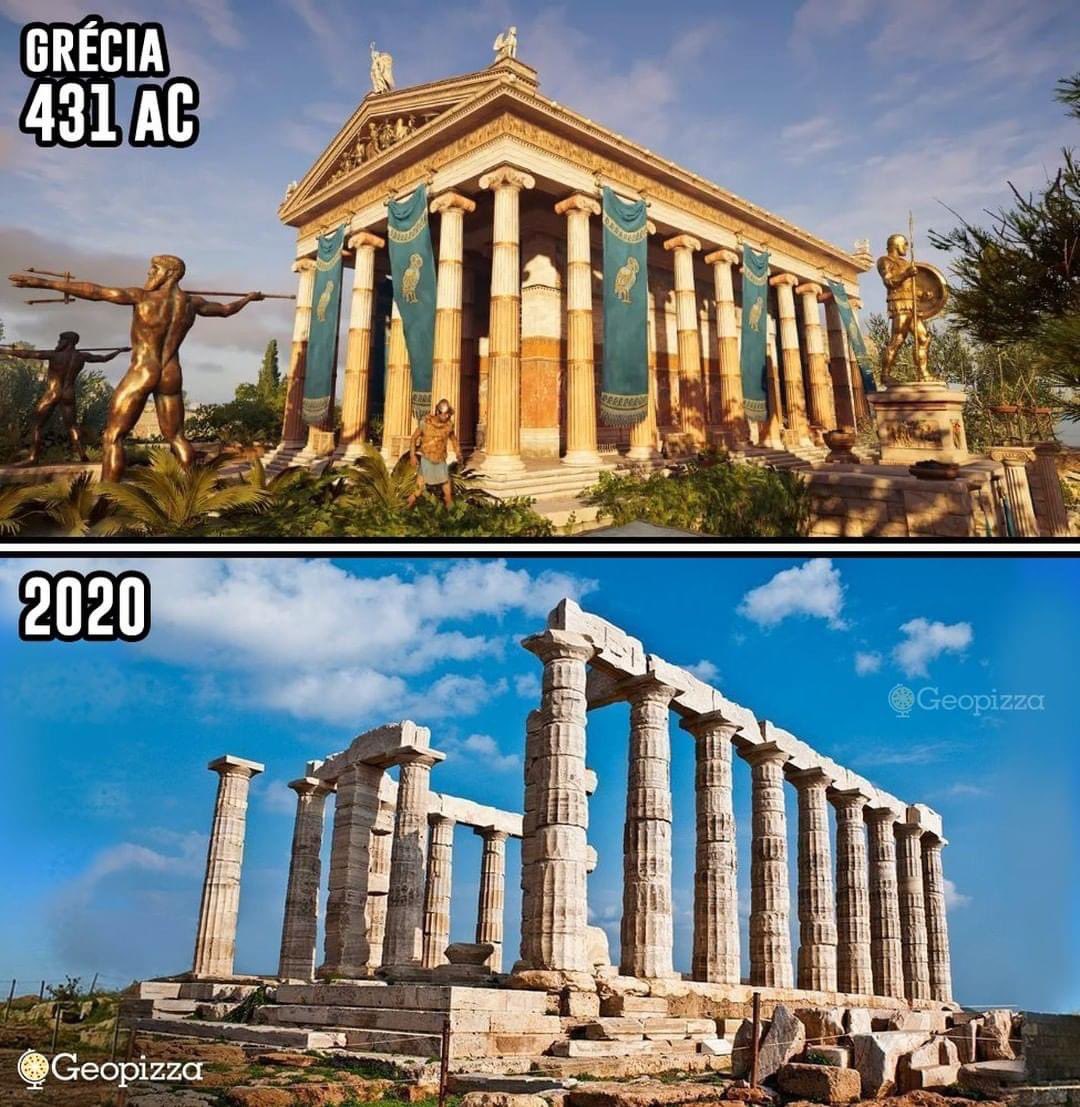 Ancestroy's tweet photo. Temple of Poseidon https://t.co/8XQkqV0JQM