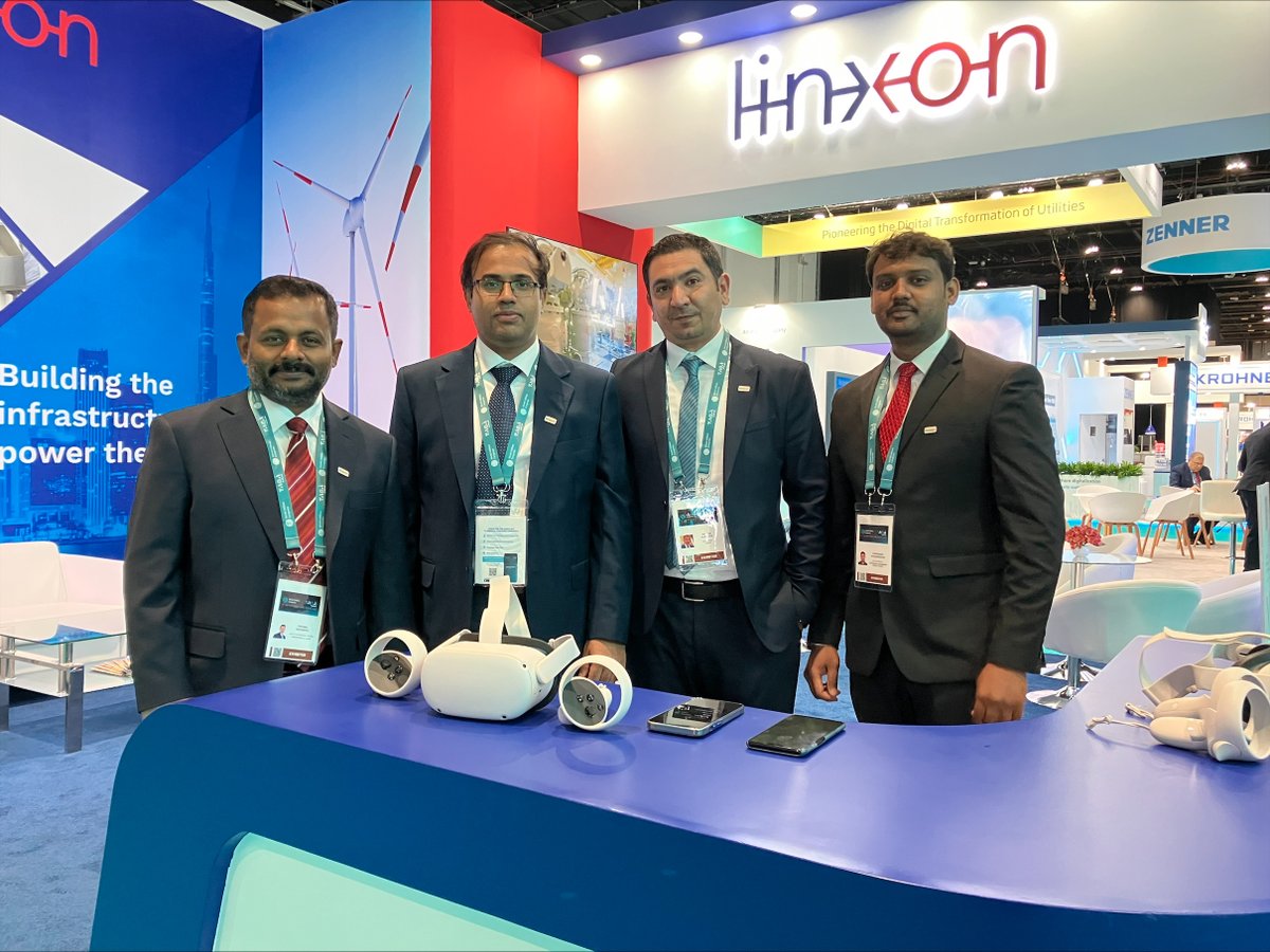 Linxon_Company's tweet photo. We are very excited to be exhibiting at #WUC in Abu Dhabi, demonstrating our broad offering in the transmission and electrification segments and meeting clients from Middle East and other parts of the world. Come and see us in Hall 6, stand 6450!
#WUC #utilities #epc #experise https://t.co/qk9WkMvaIW