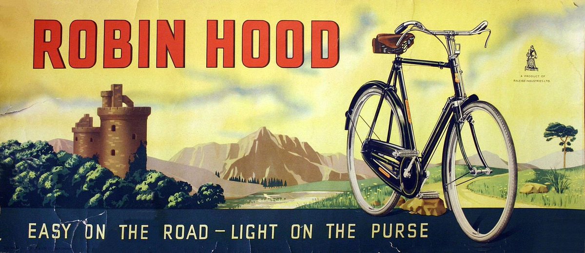 ArtCyclesPT's tweet photo. Robin Hood
#bicycle #bike #bicicleta #velo #follow #F4F #Cycling #cyclinglife #Advertising #followus #followme #RetroRides #BlastFromThePast #VintageVelo #ThrowbackTwoWheels #PedalPower #CycleThroughTheYears #WheelsOfThePast #TimelessTransportation #RideBackInTime #BikeBlast https://t.co/uCDSWlxOzQ