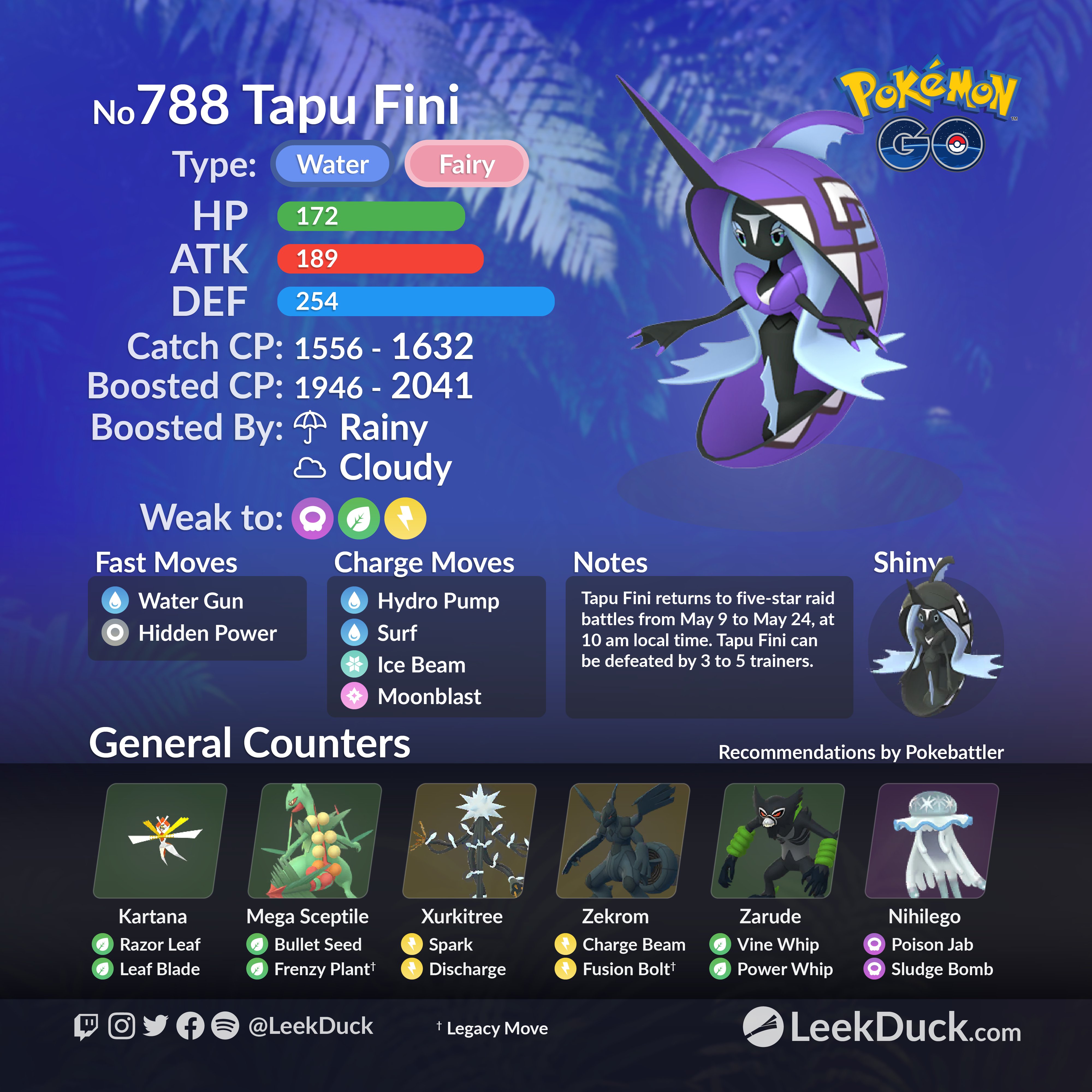 Genesect with a Shock Drive in 5-star Raid Battles - Leek Duck