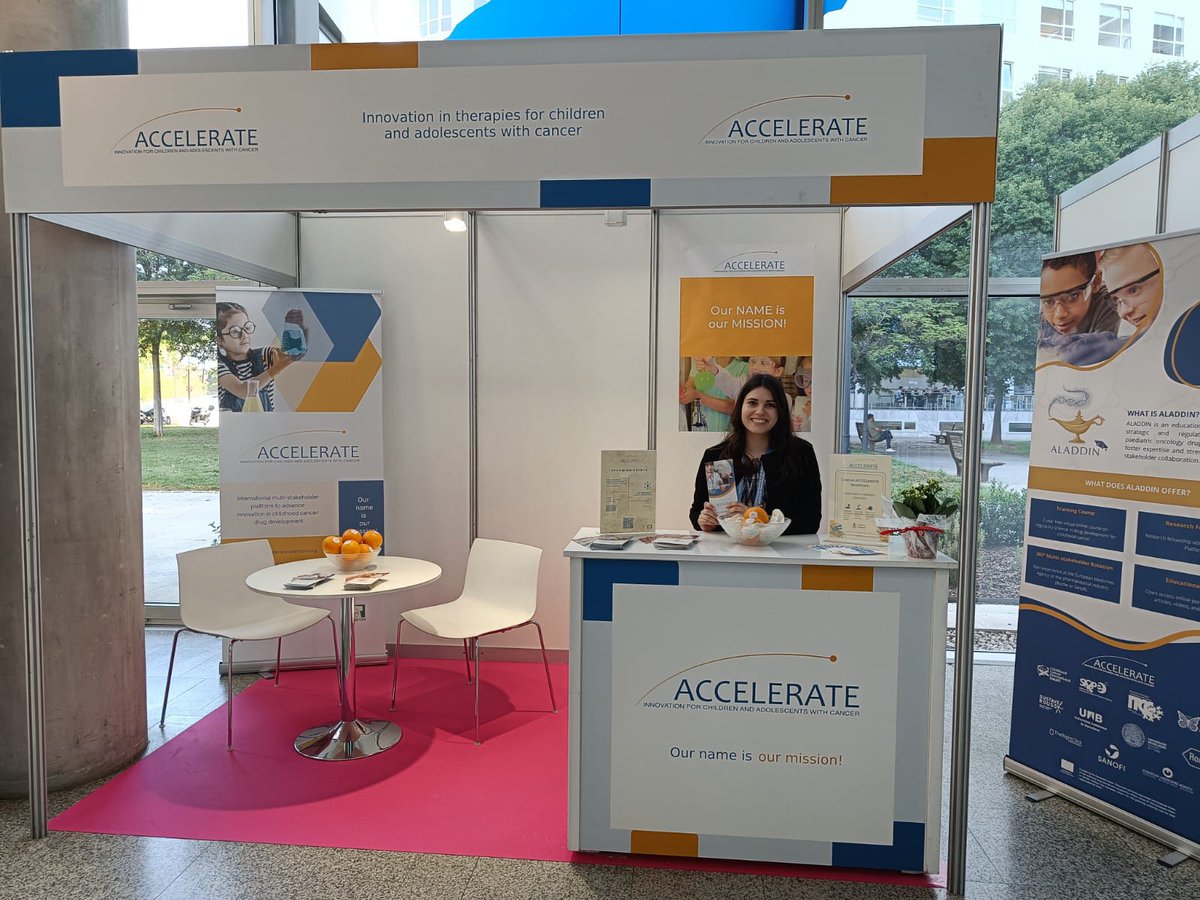 ACCELERATE_cure's tweet photo. #SIOPEurope23 has oficially kicked off!

Make sure to stop by our booth to learn more about ACCELERATE🎗️

Don't forget to get your bookmark and watch it blosom 🌷
#ChildhoodCancer #DrugDevelopment https://t.co/meb6Zcb3NO