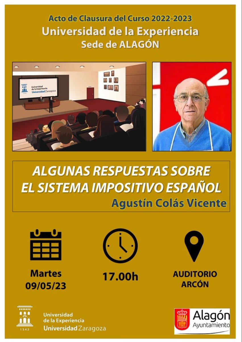 Info:

Conferencia de Clausura del curso 22-23 de la Universidad de la Experiencia.