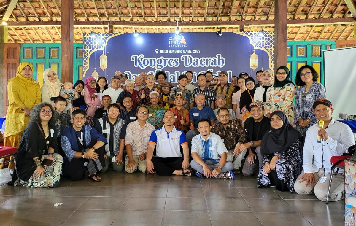 Kongres Daerah dan Halal Bi Halal IA-ITB Pengurus Daerah Yogyakarta di Joglo Munggur Yogyakarta.