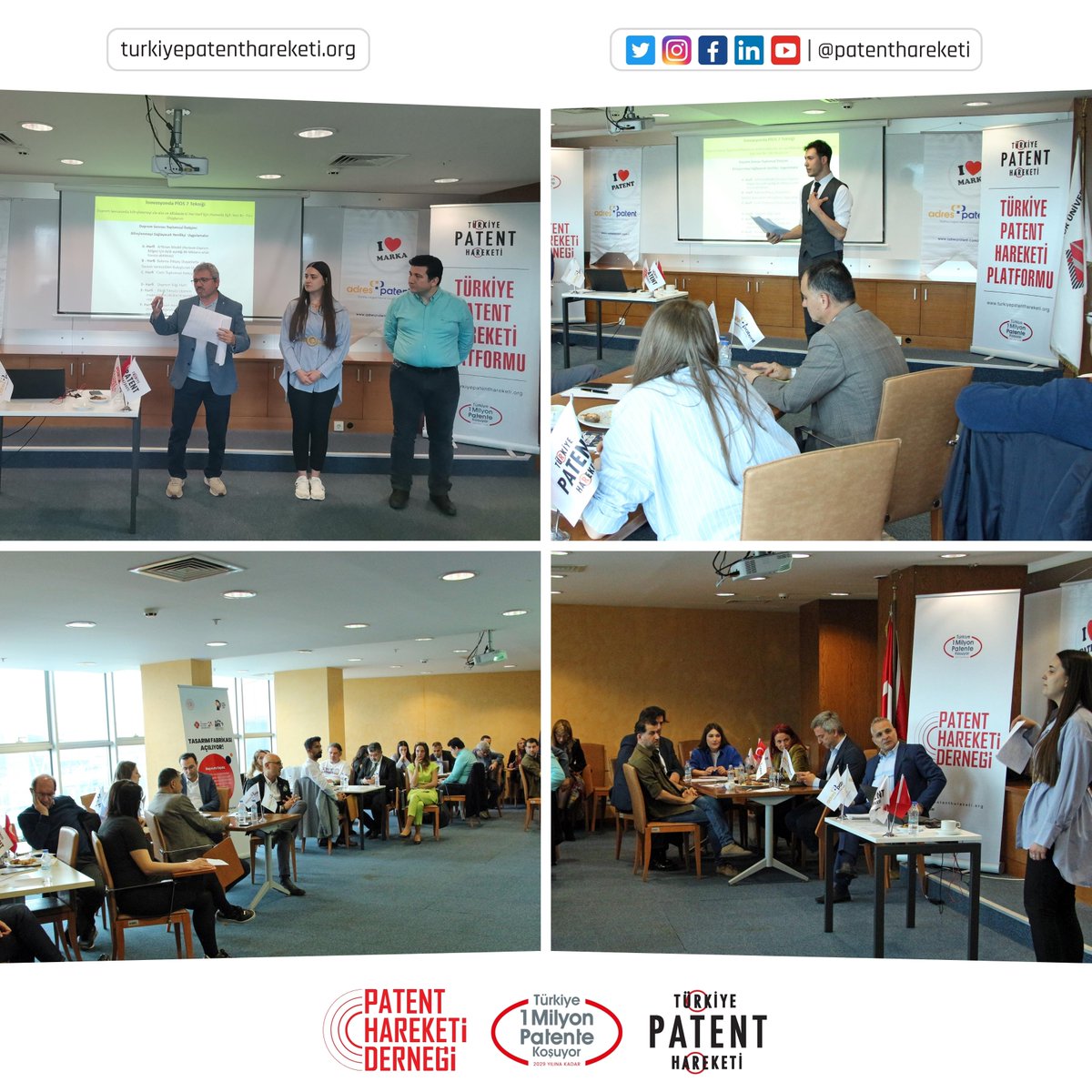 patenthareketi_'s tweet photo. ▶ Türkiye Patent Hareketi Platformu, Patent Hareketi Derneği, İstanbul Kültür Üniversitesi ve Adres Patent iş birliğiyle gerçekleştirdiğimiz "@PATENTHON Deprem İnovasyon Atölyesi" etkinliğimize katılan kıymetli katılımcılarımıza ve emeği geçen herkese teşekkür ederiz. #patenthon https://t.co/9KrJ7KR3Qc