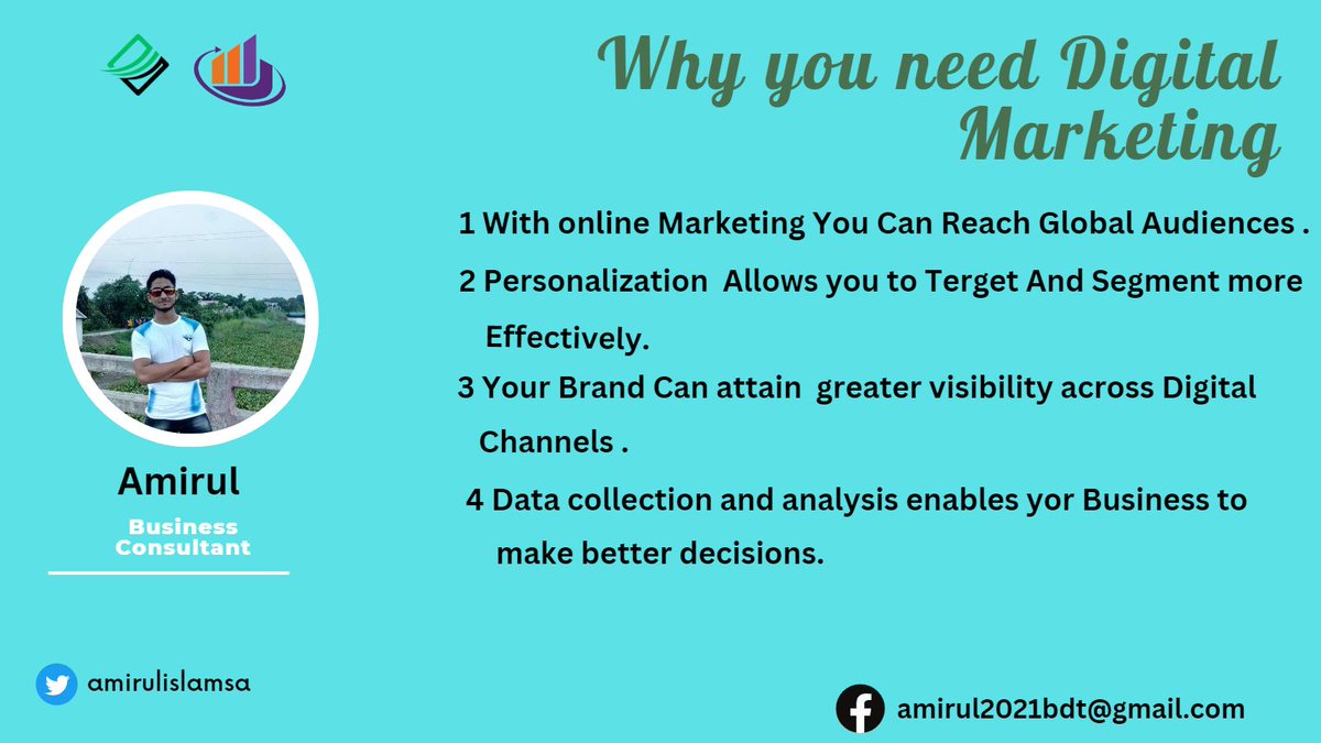 Hi i am Amirul digital Marketer. I provide all social Media platform online marketing and  #Business_growth SEO page create and #Optimization