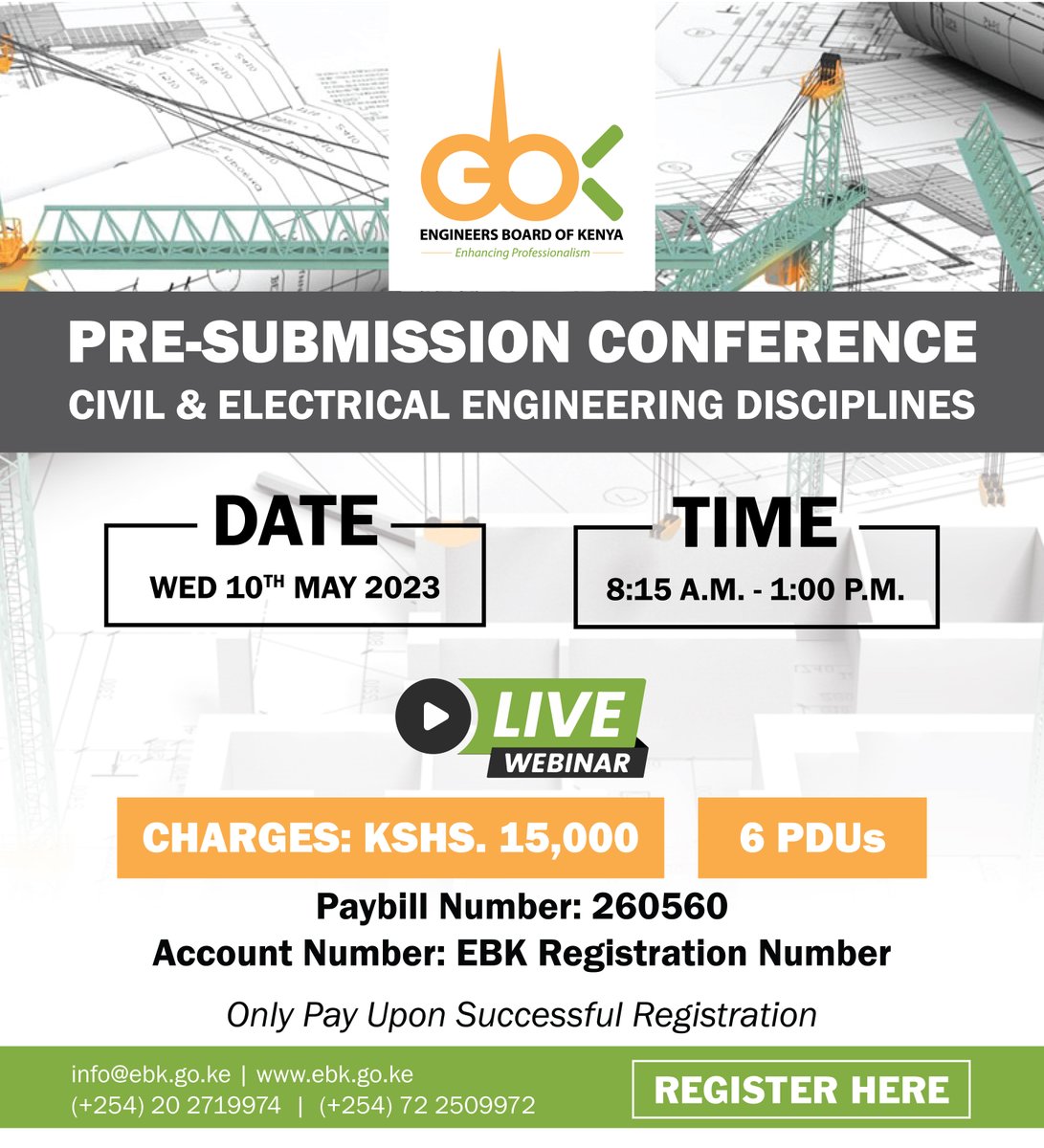 Engineers Board of Kenya on Twitter "PreSubmission Conference for
