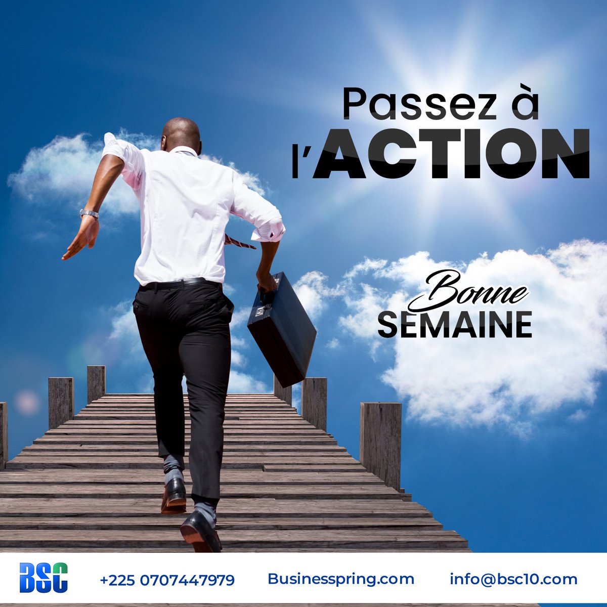 businessSpring3's tweet photo. BON DEBUT DE SEMAINE !
N'oubliez pas de vous fixer des objectifs ✍et de mener les actions🔥 pour les atteindre https://t.co/AovBZYdc15