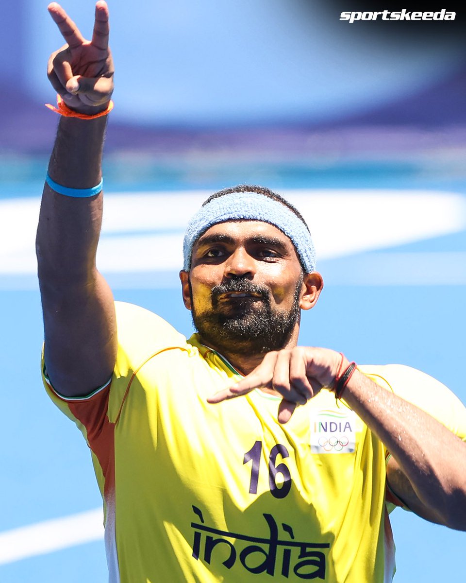 PR Sreejesh's Olympic Moment back in #TokyoOlympics 🇮🇳🎉

#Hockey #SKIndianSports #CheerForAllSports