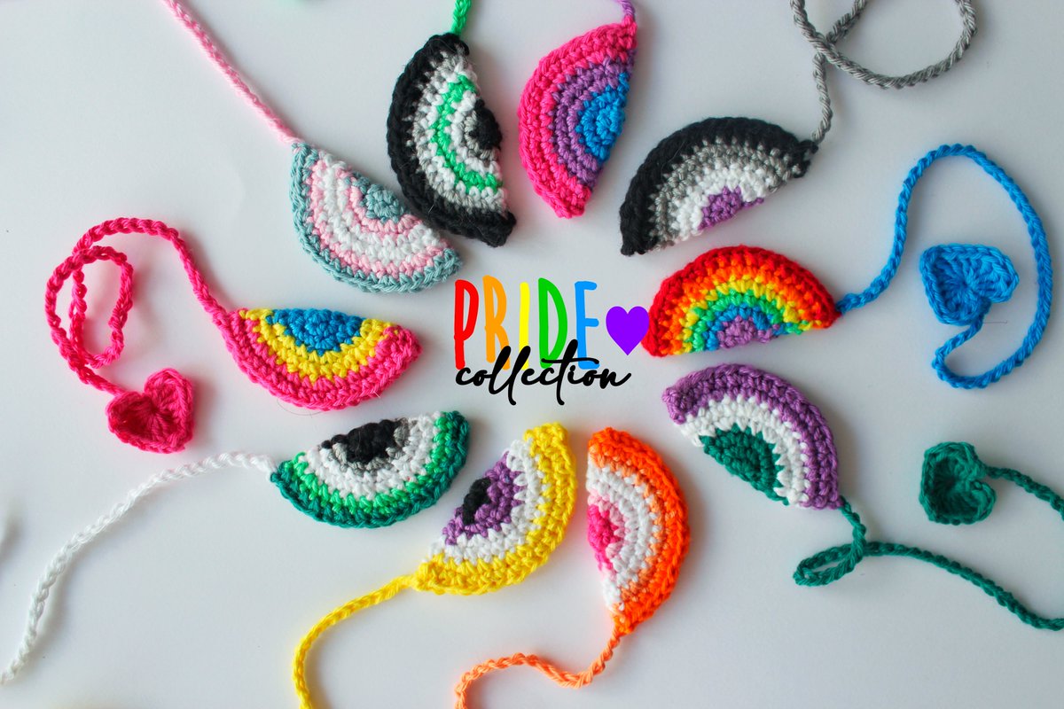 CeceLiciousBook's tweet photo. 🏳️‍🌈 YA ESTÁ DISPONIBLE LA PRIDE COLLECTION 🏳️‍🌈 Marcapáginas de las banderas LGBTI+ hechos 100% a mano a crochet. Un 30% de los beneficios irán donados a @COGAM 💗
https://t.co/IF6WOXFfgs https://t.co/e9J2CfmnRi