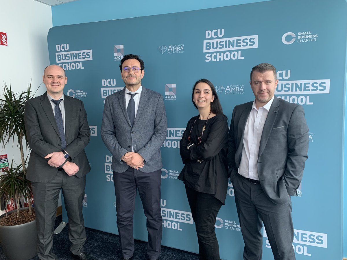 Exciting news from Wednesday!

We were honoured to host Xavier Rajot from @Montpellier_BS , a valued partner of <a href="/DCU/">Dublin City University</a> since 1999.

Our longstanding collaboration has paved the way for countless students to embark on remarkable #academic journeys, exploring excellence and fostering