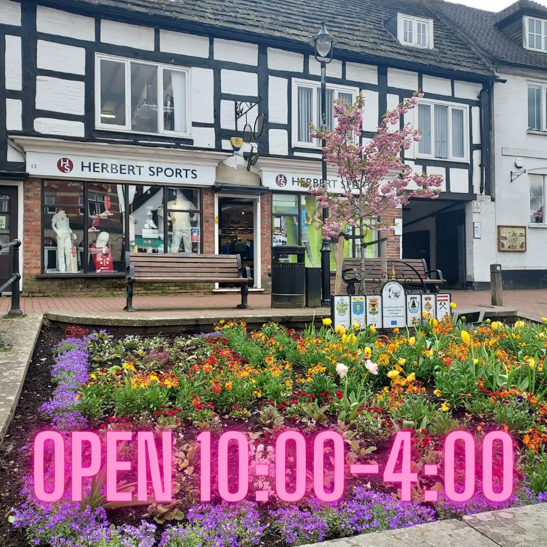 We are open this bank holiday so pop in and say hi! 🤩 #herbertsports #eastgrinstead #BankHoliday #kingscoronation2023