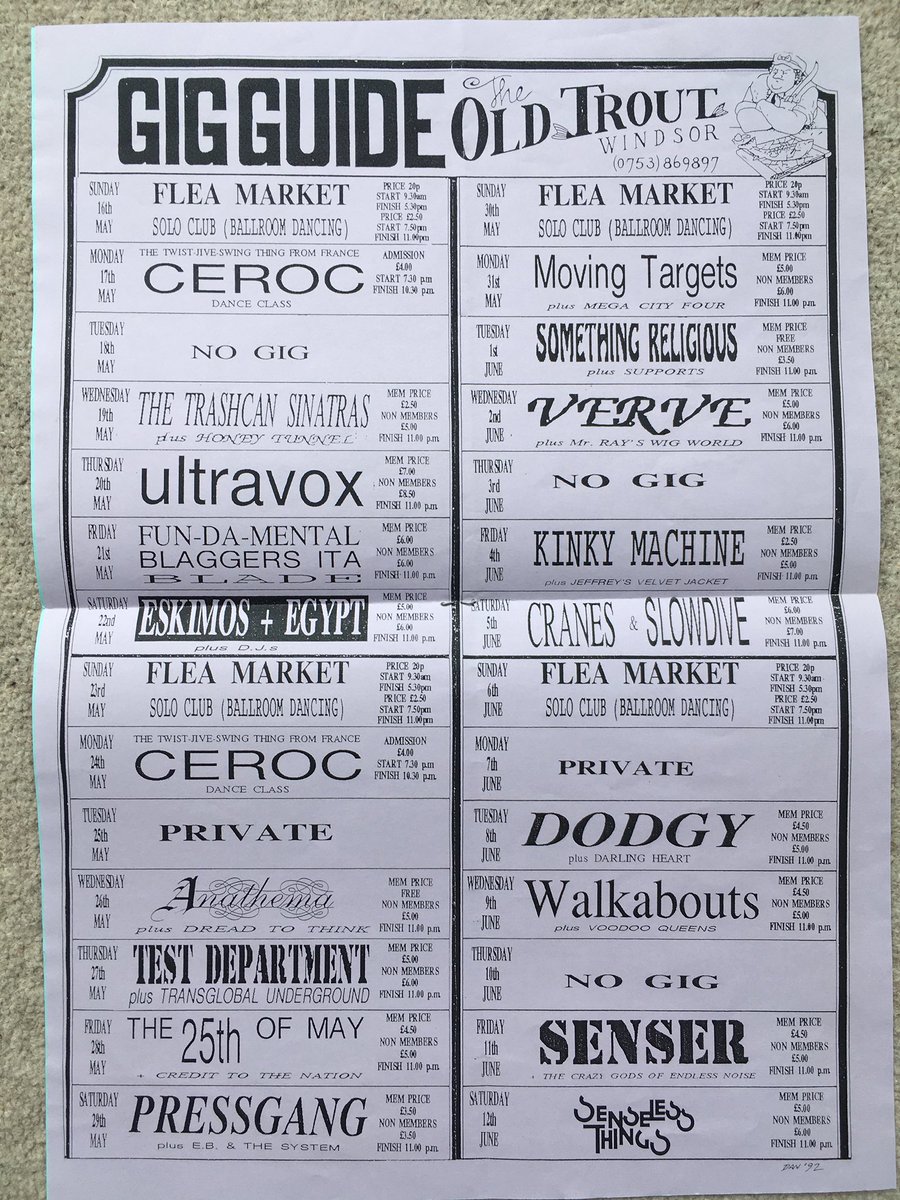 Fanzine published soon after! <a href="/burningshednews/">Burning Shed</a> Cranes &amp; Slowdive @MobyMooby