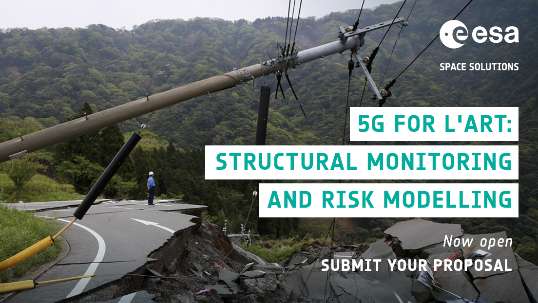 Space4Europe's tweet photo. 🇮🇹 In collaboration with the municipalities of l’Aquila & Torino (ART), we're exploring space and 5G enabled solutions for #StructuralHealth monitoring of buildings & infrastructure, #RiskModelling, and geotechnical analysis.
Funding opportunity, now open! https://t.co/MEbOsly7fI https://t.co/AX0OdTJwdY