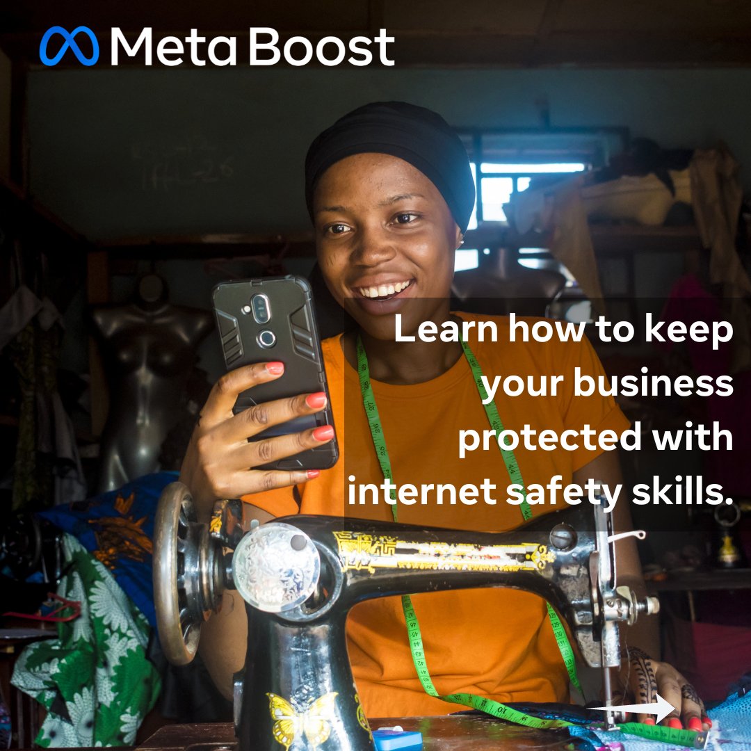 DigifyAfrica's tweet photo. Let's help you keep your business secure with internet safety skills. Learn how to protect yourself, your team, and your customers from online threats with our Kitso Internet Safety Skills program.
Learn on #Kitso today! https://t.co/tCluBcg0Uy
#MetaBoost #DigitalSkills https://t.co/v4jW85BUqH