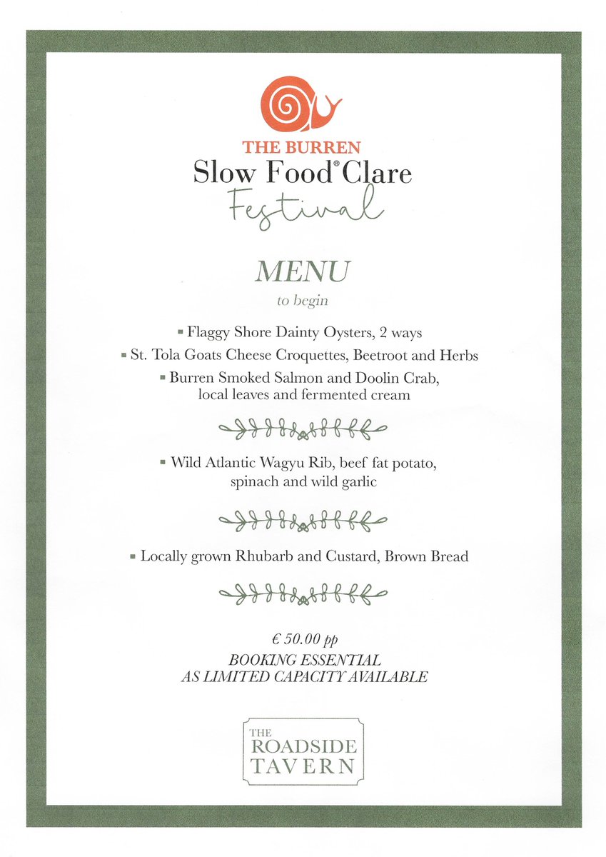 Slow Food Clare on Twitter: 