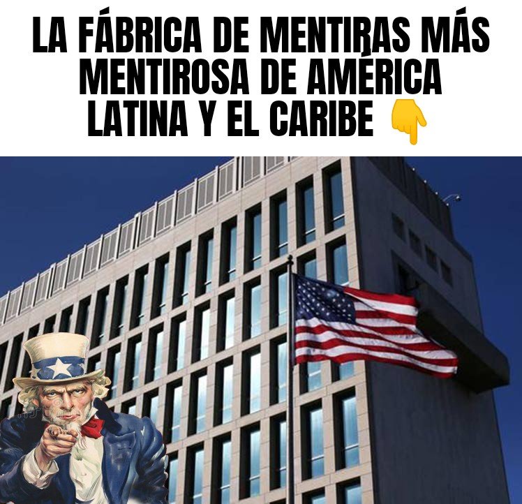 Crónicas de #Cuba
#IslaRebelde 🇨🇺
#8deMayo

Érase una vez un mundo en el que -a pesar de su poderío- un imperio malvado tenía que utilizar marginales borrachos, cobardes lejanos y una Embajada mentirosa para difamar de una islita indomable.

Y no pudieron.

#VivaCuba
#DeZurdaTeam