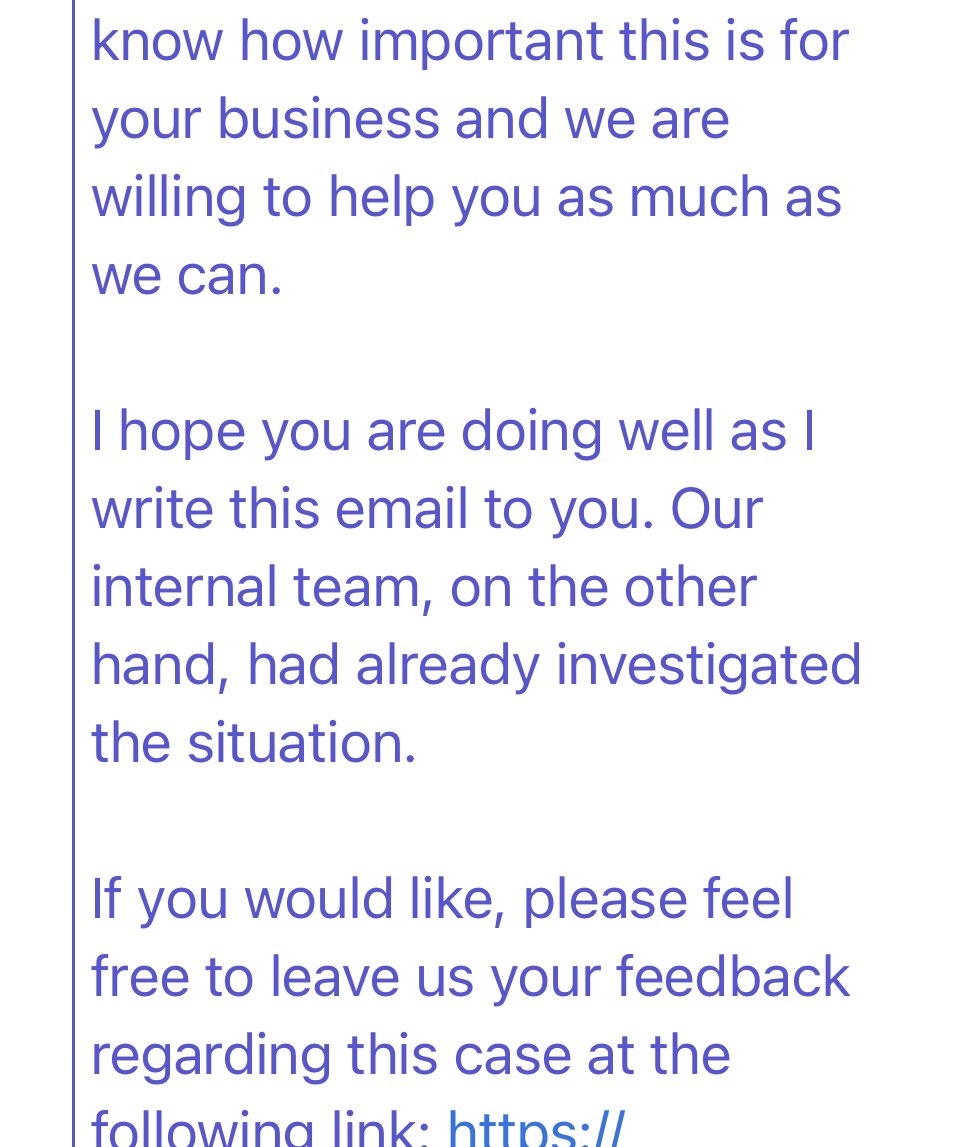 BlackParrotSoc's tweet photo. Unbelievably poor service again from @Meta. Nonsensical &amp; basically just refusing to help my client who was hacked, lost access to her page (despite having 2FA) on &amp; is now unable to run ads. So offensive too that they even pretend to care (while sending copy &amp; paste responses) https://t.co/LxB2wnPAi6