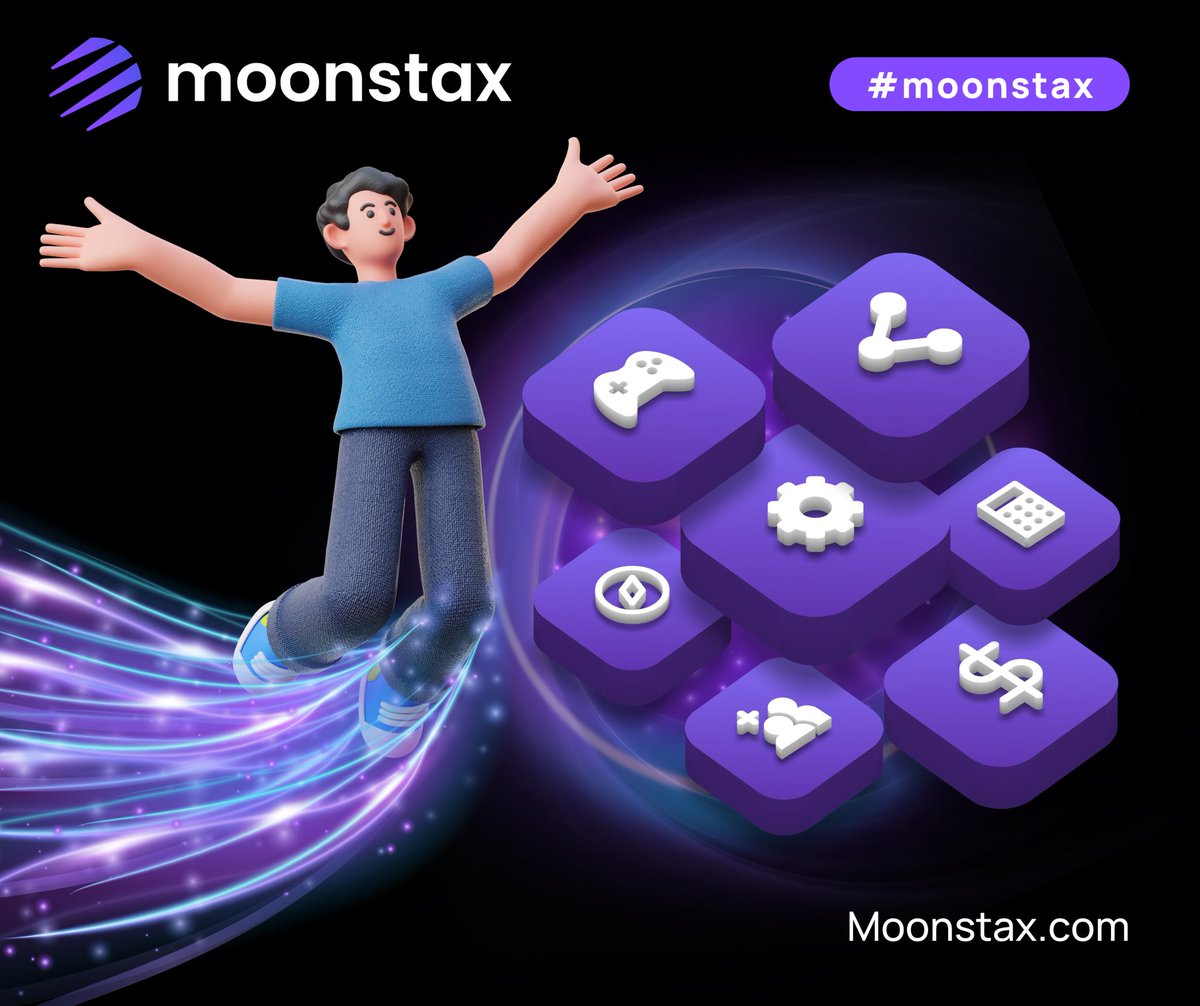 MoonstaxWeb3's tweet image. Worried about the complexities of blockchain? Moonstax takes care of it all, offering a user-friendly experience without sacrificing security 🏆

⚡ Rest assured with Moonstax&apos;s cutting-edge security features, your digital assets and projects will be protected from potential…