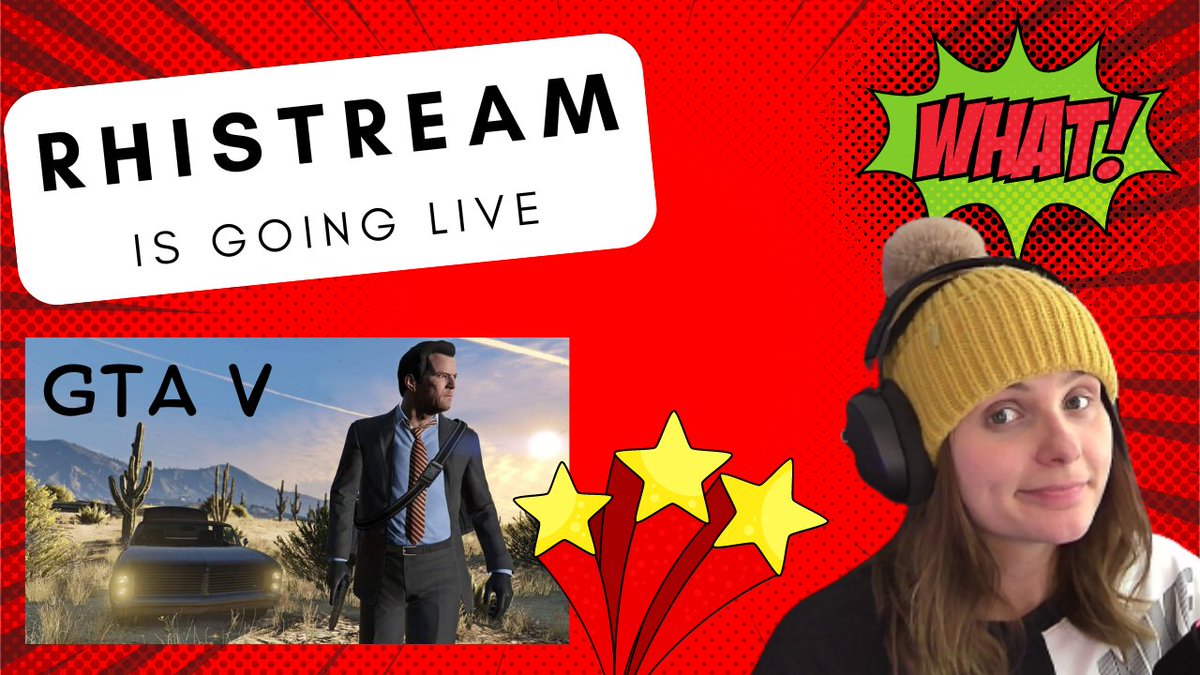 Rhi_stream's tweet photo. Join me in 10 minutes for GTA V on twitch https://t.co/ciK51pBYaY #GTA5 #GrandTheftAutoOnline #streamer #streaming #pcgaming #gamingcommunity #gamer #streamer #SmallStreamersConnect https://t.co/FJPzvdLq54