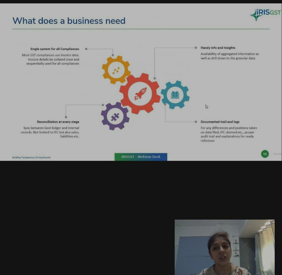 An integrated solution is the need of the hour for every business today to manage compliance, and reconciliation and have valuable insights, documentation and logs in one place.

#Webinar #Live #GST #IntegratedSolution #GSTSolution #GSTSoftware