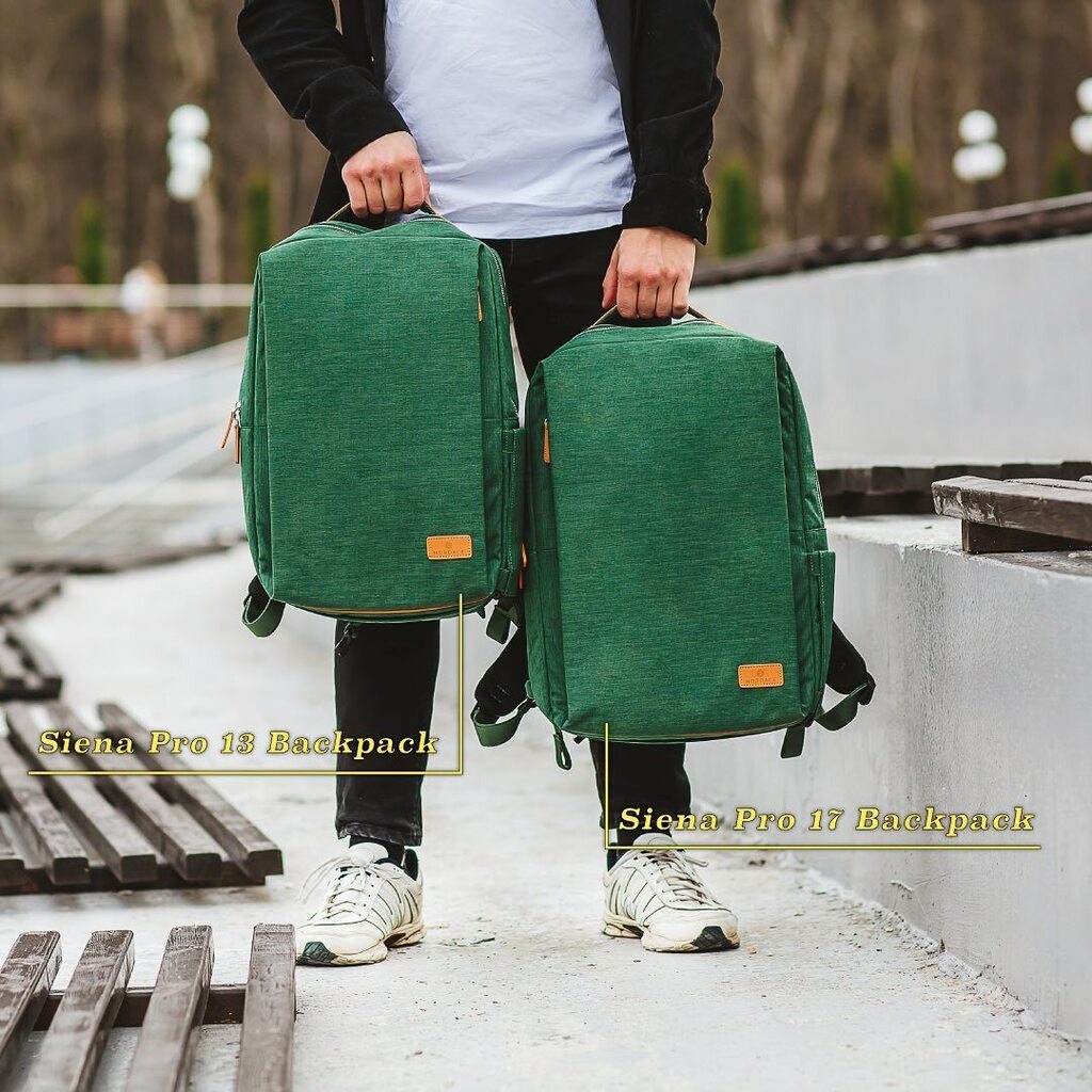 Get the one that fits you better.
💚 #NordaceSienaPro15Backpack or #NordaceSienaPro17Backpack? Which one would you choose?

#nordace