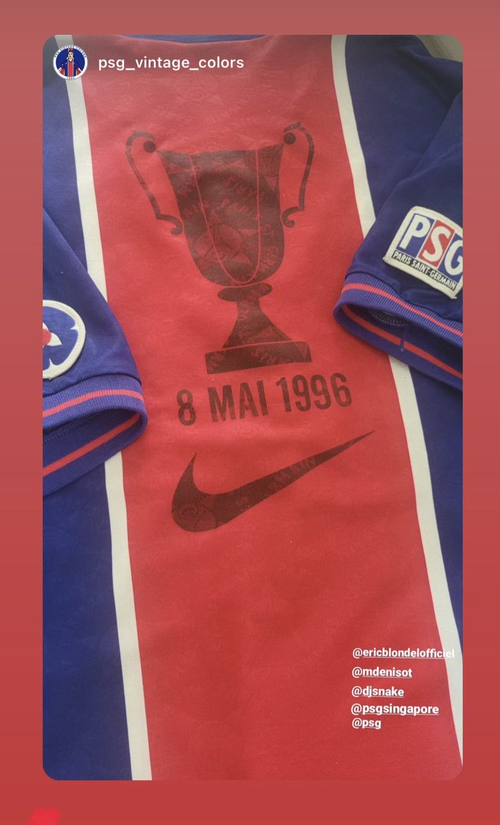 michel_denisot's tweet photo. ⁦@PSG_inside⁩ 8 mai 96 🎉🥳 https://t.co/xaJDXUgYTu