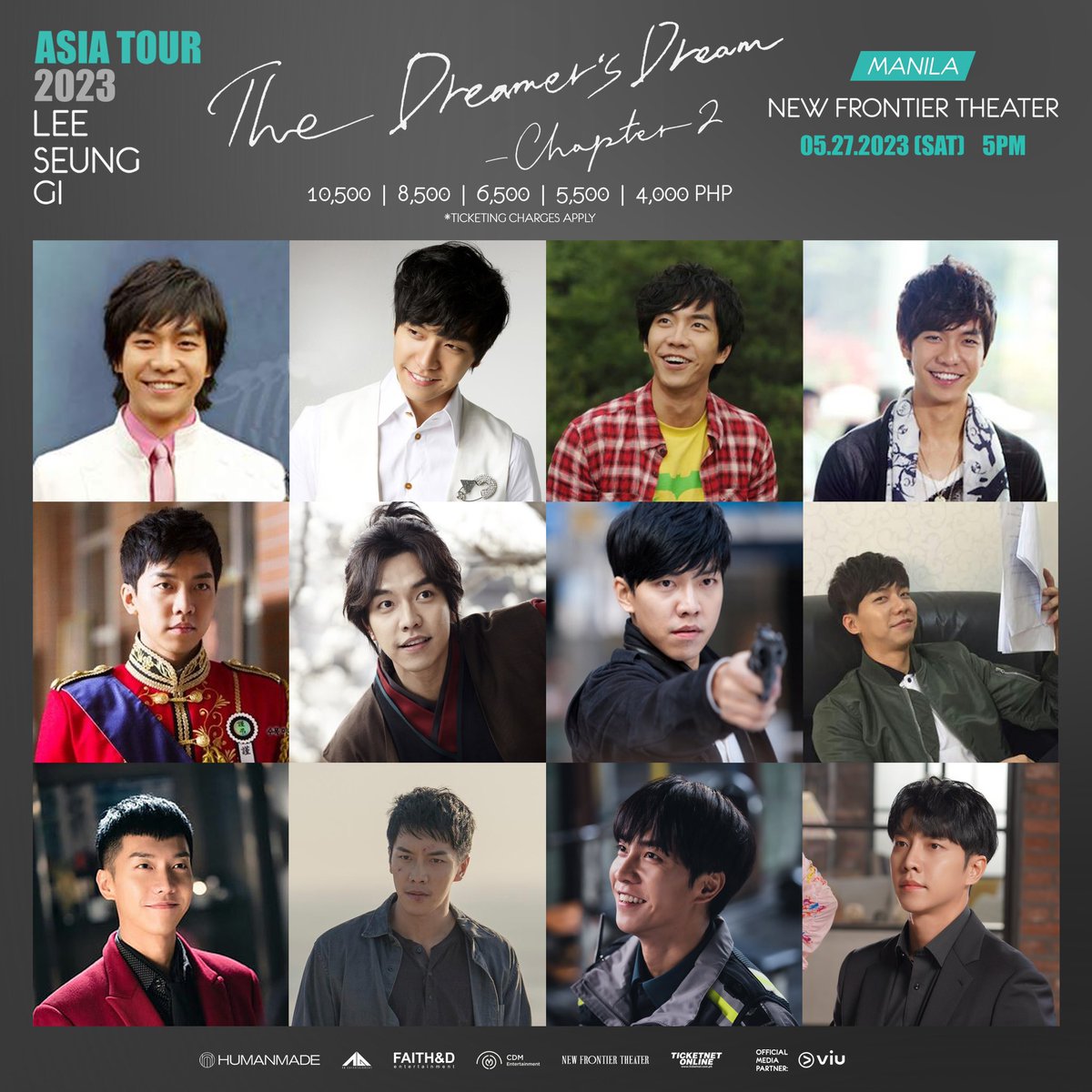 Which Lee Seung-gi era is your favorite?

Let's reminisce together with the OG oppa himself! Join him this May 27 here at New Frontier Theater for his much anticipated comeback concert.

Get your tickets here: bit.ly/3Hs40ox 

#LSGinMNL2023