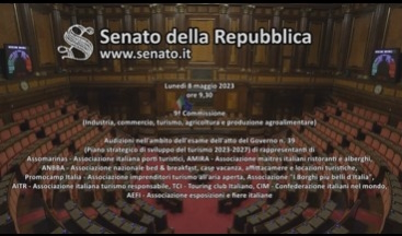 📌Oggi ore 14:45 Roberto Calugi sarà audito presso la Commissione Industria e agricoltura - Ufficio di Presidenza sul tema Piano strategico sviluppo turismo 2023 - 2027 - ore 14:00 diretta su WebTV2, YouTube2

Per seguire l'Audizione 👉🏻 webtv.senato.it/webtv_live#self