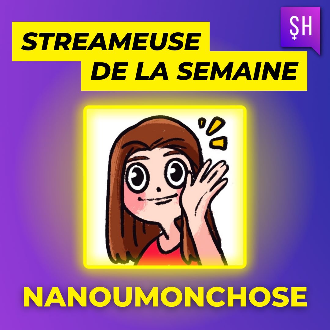 Stream_Her's tweet photo. ✨Streameuse de la semaine: @Nanoumonchose✨

Elle organise un "Stream des Viewers" une fois/semaine🎮

Le Just Chatting est très important sur sa chaîne🗣

Du upcycling sera bientôt proposé en live🎨

Lien de sa chaîne et clip juste en dessous⬇️ https://t.co/gJSWZdgsTp