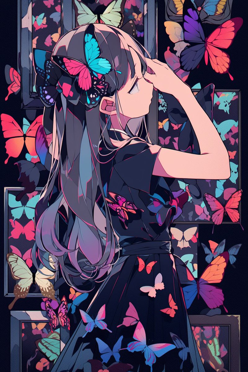 Hork_AI's tweet photo. 『butterflies』（15）
#AIArtworks #AIart #AIイラスト #AIillustration https://t.co/HjGbrRhcci