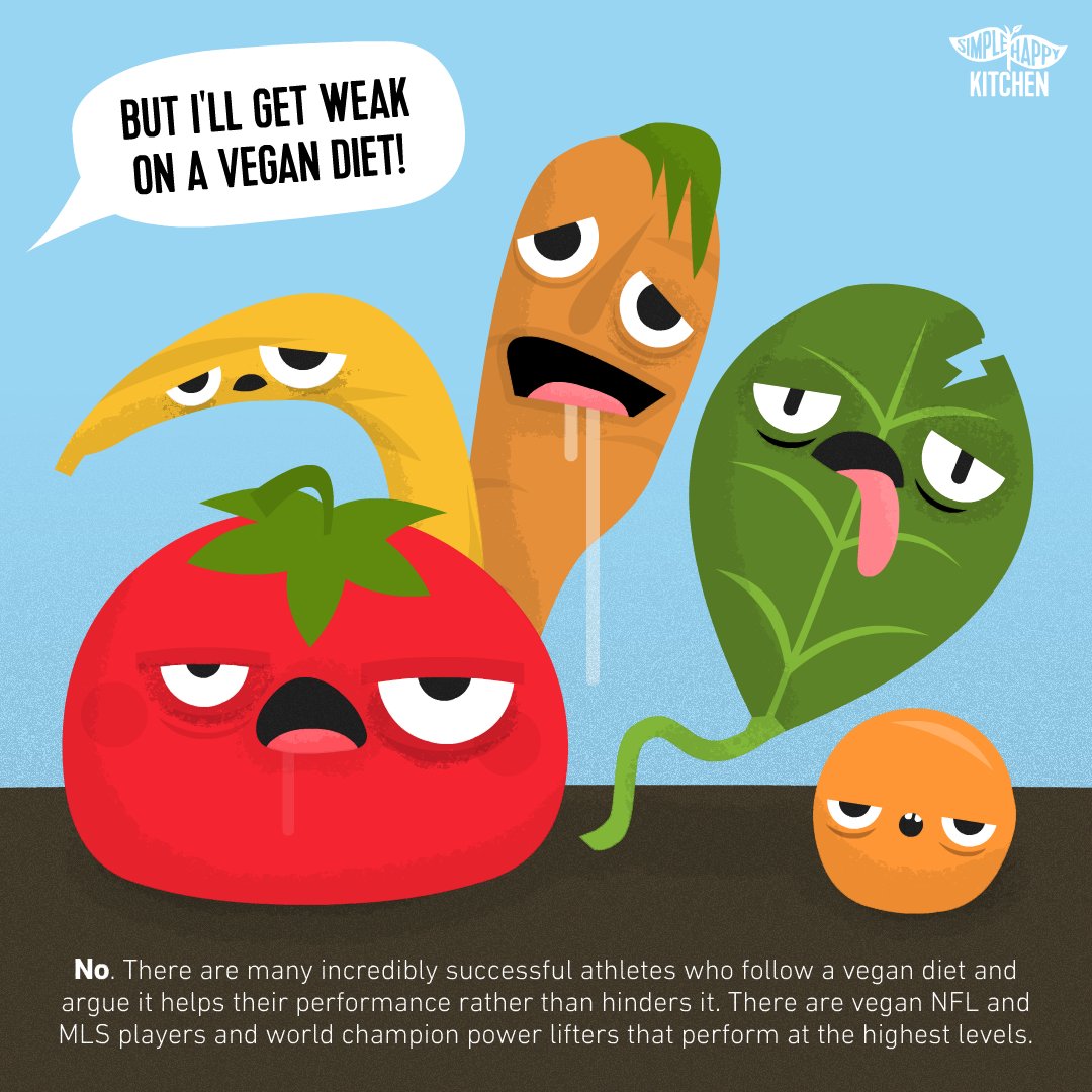 simplehappykchn's tweet photo. Just ask Lewis Hamilton, Venus Williams, Colin Kaepernick, Kyrie Irving or any of the other super talented plant-based athletes out there 🥰🏅
#VeganAndStrong https://t.co/IREpdkqFQc