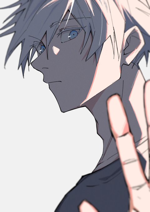 ペン試し、久々に五条先生描いた #五条悟