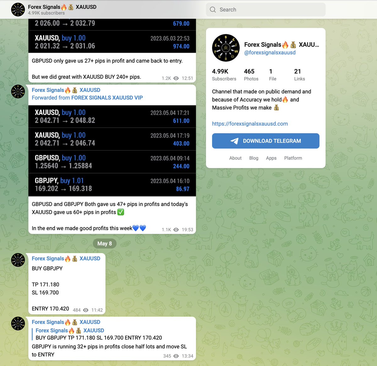 AbottRigsby's tweet photo. Monday started with perfect profits in our free channel do check out yourself: 
https://t.co/Q9sOswJYfM

#GBPJPY #XAUUSD #GBP #FOREX #FOREXSIGNALS #FXTIPS #FOREXTIPS https://t.co/a6HKP5JtSE