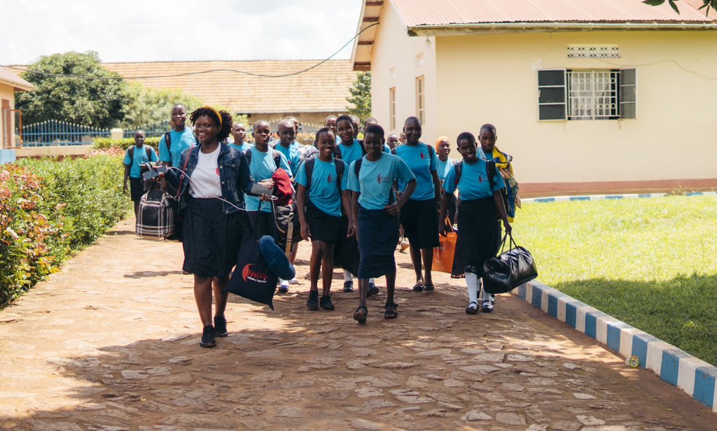 GirlUpUganda's tweet photo. Exciting news! Our girls have arrived safely at Big Sisters Camp and are settling into their dormitories. We're thrilled to see them begin this new adventure, make new friends, and create memories that will last a lifetime. We can't wait to share with you all the fun activities they'll be participating in and the new skills they'll be learning. #BigSisters23