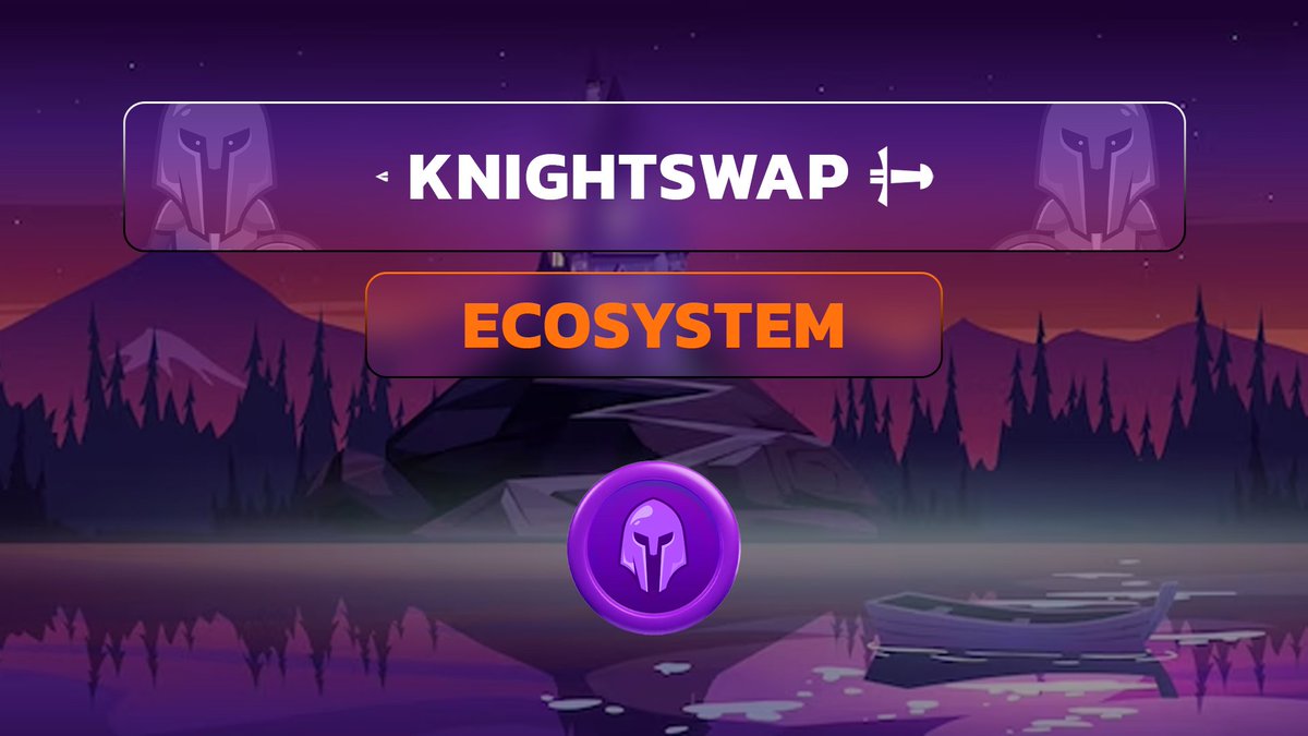 KnightEcosystem's tweet photo. KnightSwap's DEX token $KNIGHT has unlimited potential, similar to our counterparts over at FTM (Dark Knight). 🥷🏻

With the core buying power of our ecosystem, there are endless possibilities waiting to be unlocked. 👀

#KnightSwap #DEX #DeFi #BNBChain #KNIGHT https://t.co/QBdJWQSfiq