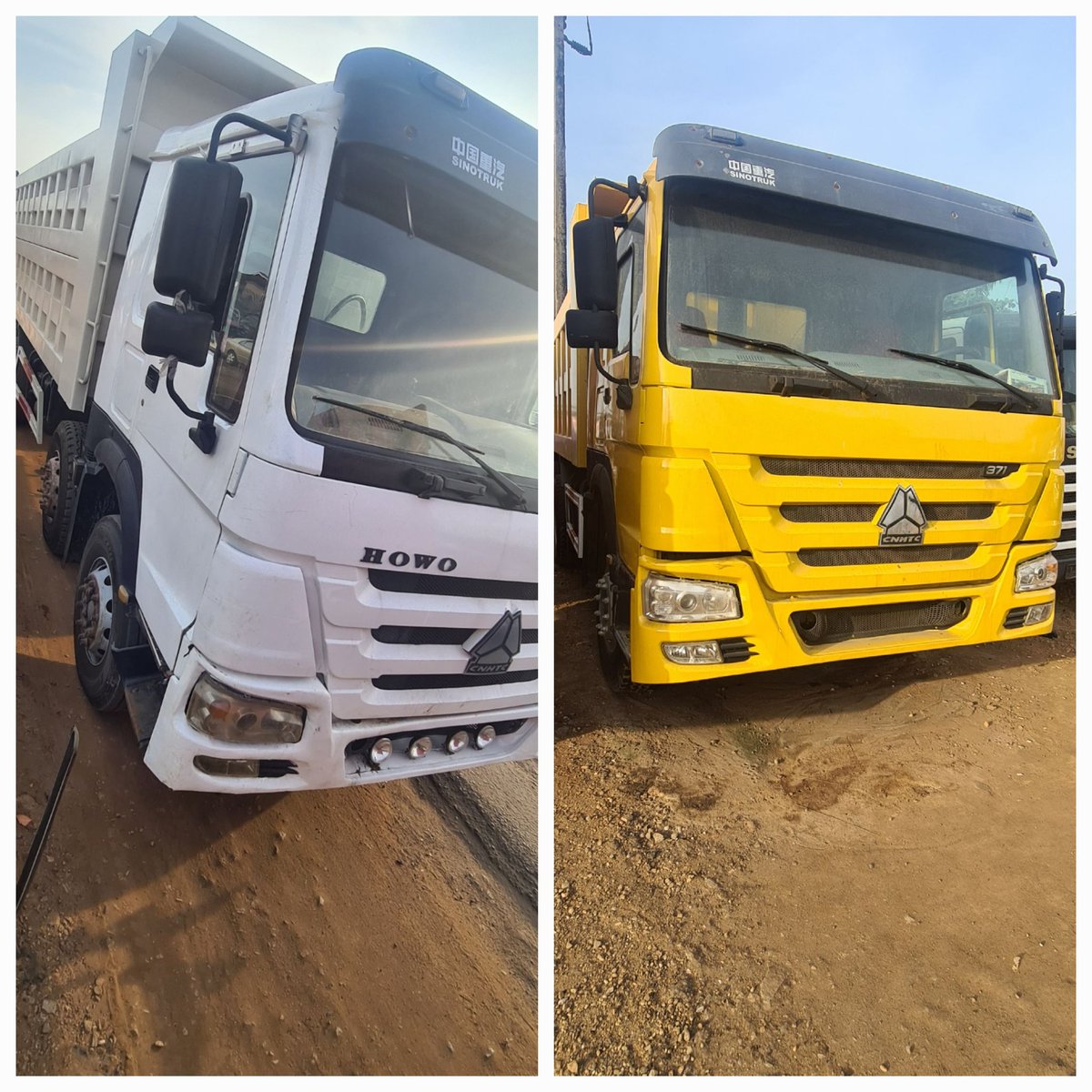 graham_TeleNoza's tweet photo. We have sealed the deal with our partners from China to provide one of the cheapest Foreign used Tippers, Trucks and Equipment in Nigeria;
Totally Refurbished and just like Brand new!
For dealers, and end users

Contact us now; let's deal.. https://t.co/aLOREfAyd8